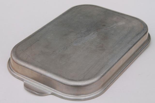 photo of vintage Wear Ever aluminum baking dish / roaster cover for large roasting pan 818 918 #5