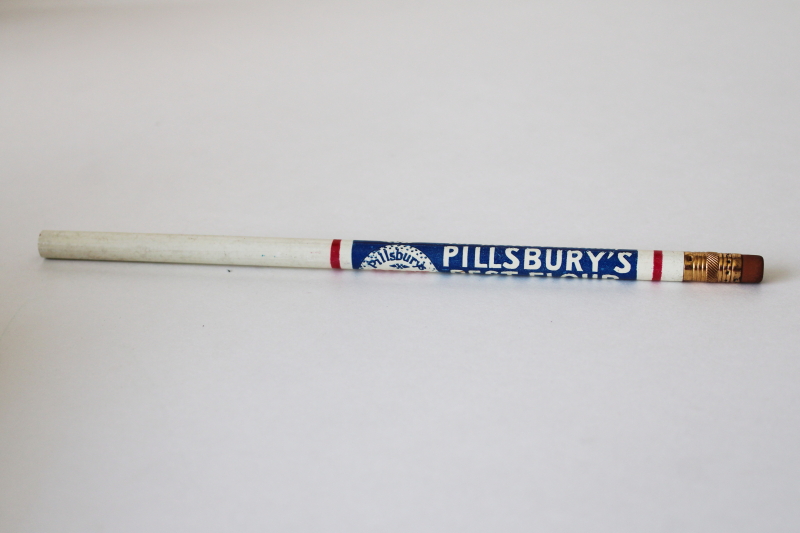 photo of vintage advertising pencil Pillsbury Best Flour Balanced for Perfect Baking  #1