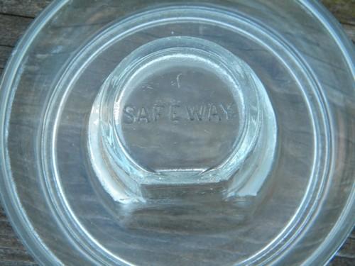 photo of vintage antique farm primitive baby chick waterers, glass w/ old blue jars #4
