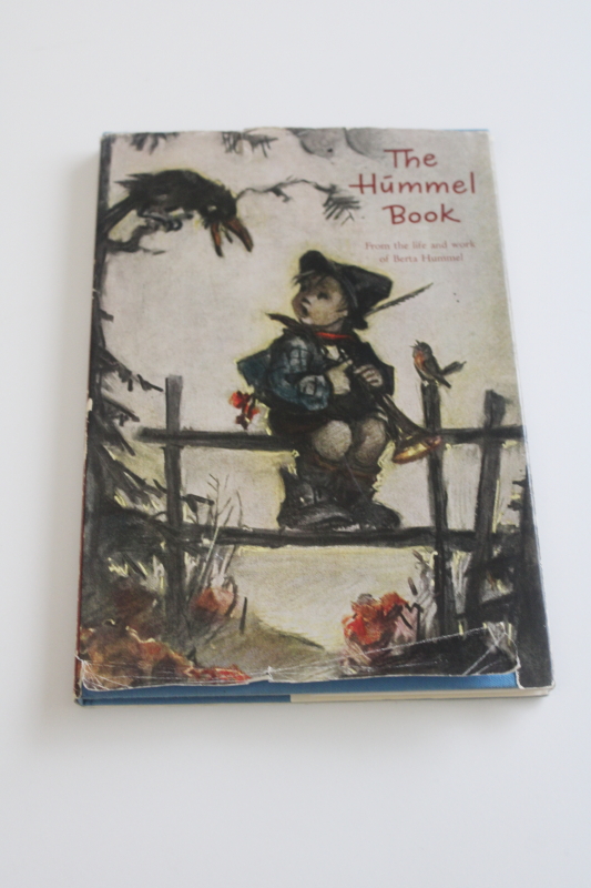 photo of vintage book, life and work of Berta Hummel art paintings which inspired Goebel figurines  #1