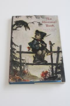 catalog photo of vintage book, life and work of Berta Hummel art paintings which inspired Goebel figurines 