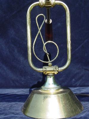 photo of vintage brass adjustable desk or music room piano lamp #3