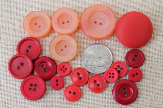 photo of vintage buttons collection, old glass barrel jar full of buttons of all kinds #5