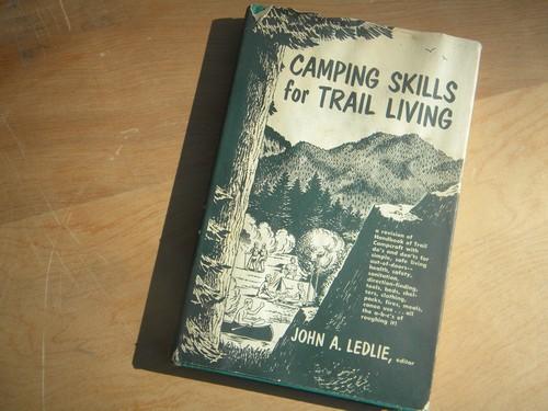 photo of vintage camping skills for trail living, hiking, backpacking canoeing #1