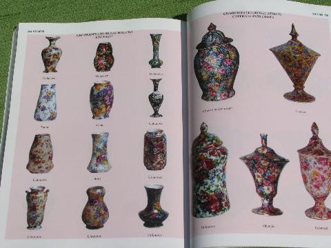 photo of vintage chintz china reference book, Charlton Standard Catalog 3rd ed #5