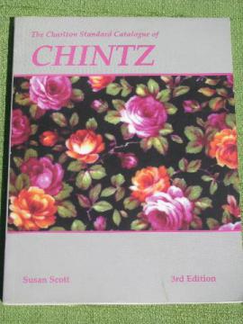 catalog photo of vintage chintz china reference book, Charlton Standard Catalog 3rd ed