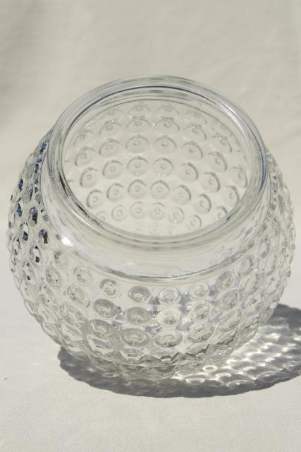 photo of vintage clear glass globe #3