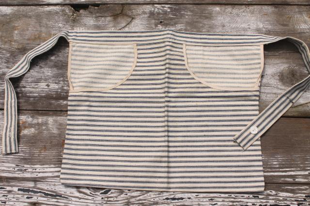 photo of vintage clothespin holder aprons, clothes pin bags to wear or hang in the laundry room #4