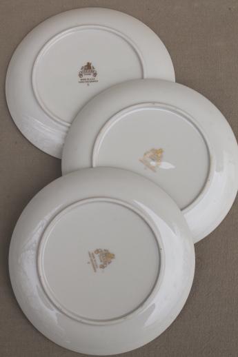 photo of vintage collector's plates w/ song birds, collection of assorted china bird plates #4