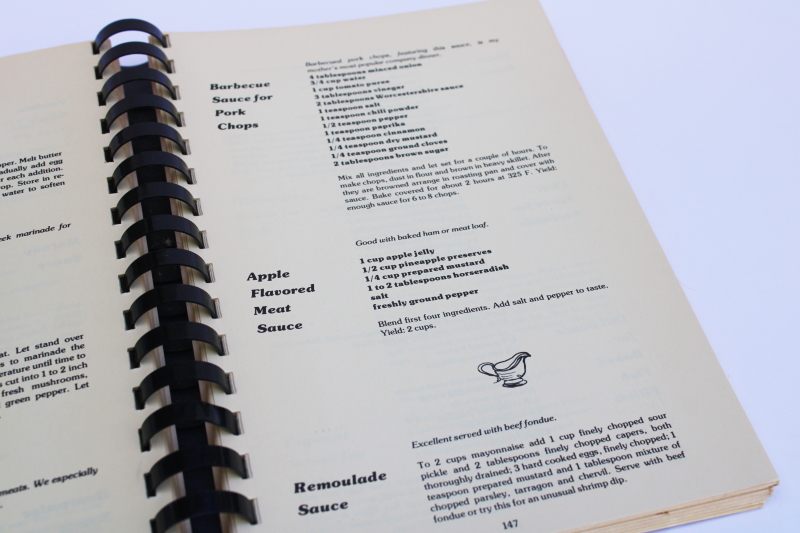 photo of vintage cookbook Heidel House Green Lake Wisconsin family recipes #4
