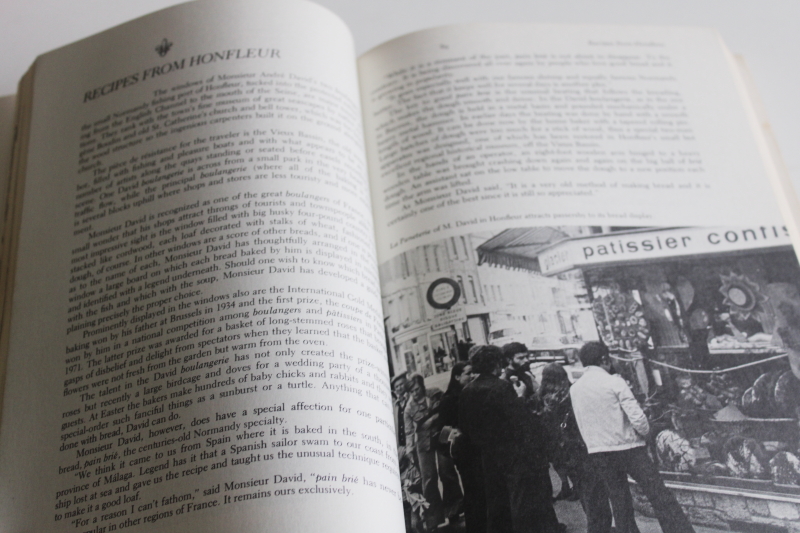 photo of vintage cookbook The Breads of France, rustic traditional bread making baking  #6