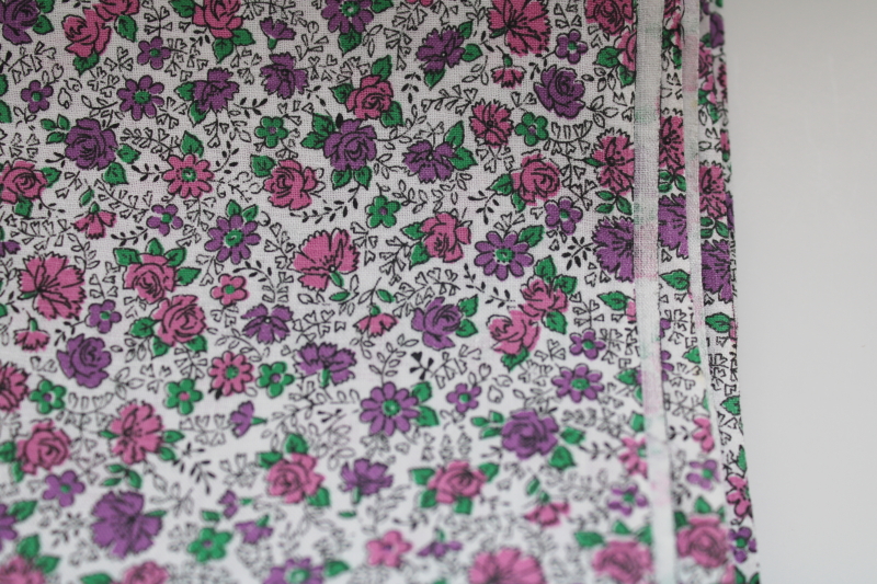 photo of vintage cotton fabric 36 #2