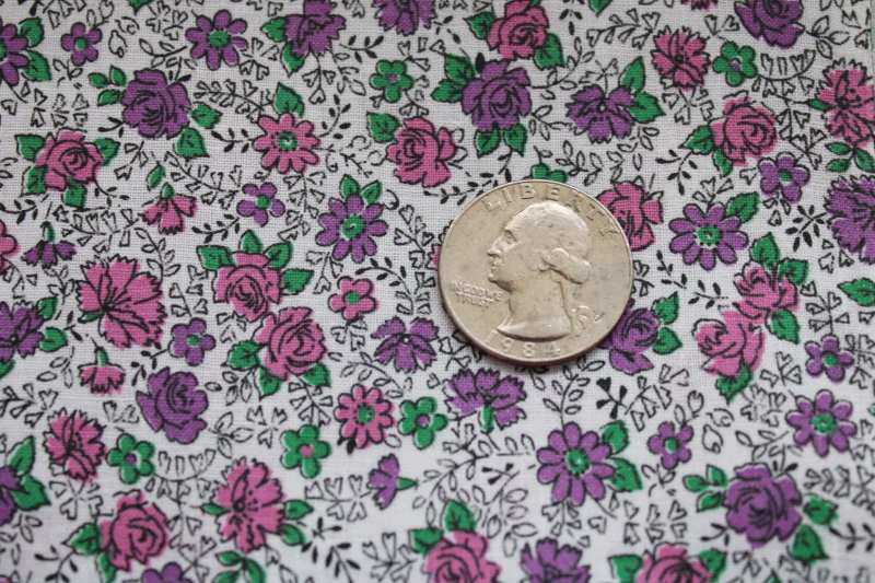 photo of vintage cotton fabric 36 #3