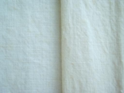 photo of vintage cotton sugar & flour sacks, old feedsack fabric w/ faded printing  #8