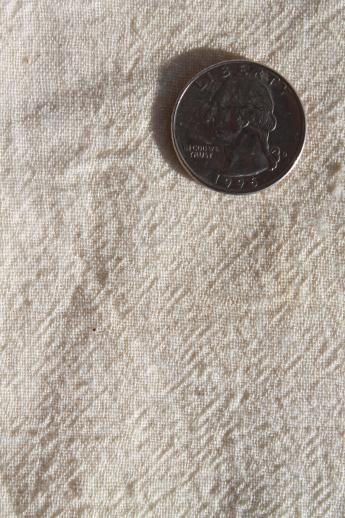 photo of vintage cotton sugar & flour sacks, primitive authentic old feedsack fabric #8