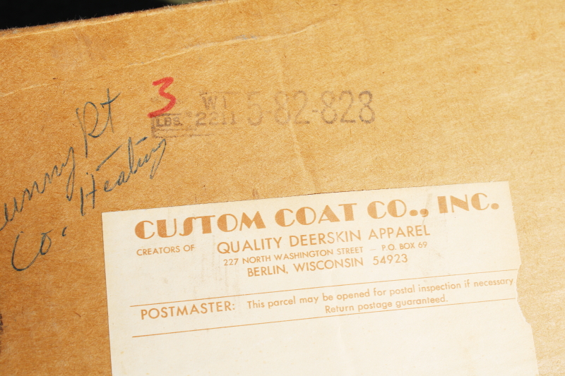 photo of vintage deer hides, tanned leather chamois color buckskin for gloves, moccasins, leatherworking #2