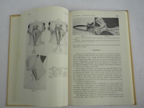 photo of vintage dentist's technical journal, Emergencies in Dental Practice #1