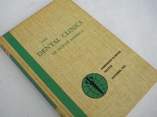 photo of vintage dentist's technical journal, Emergencies in Dental Practice #3