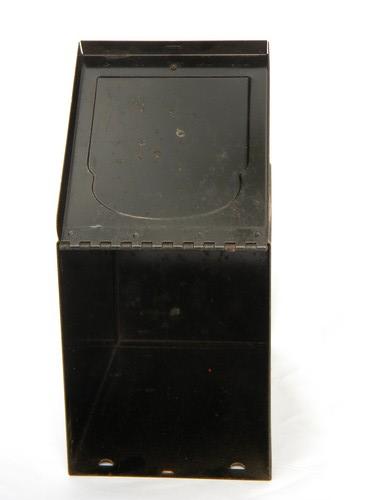 photo of vintage drugstore or pharmacy record card file with Drugpak label #3