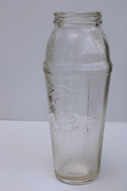 photo of vintage embossed bottle Toddy Meal in a Glass jar old advertising drink shaker  #1