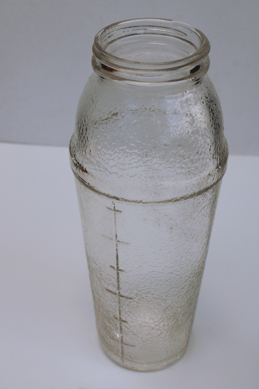 photo of vintage embossed bottle Toddy Meal in a Glass jar old advertising drink shaker  #4