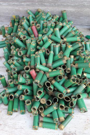 photo of vintage empty shotgun shells for western arts & crafts or jewelry, huge lot of 1100+  #12