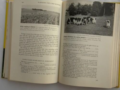 photo of vintage farm library textbook for profitable farm management #4