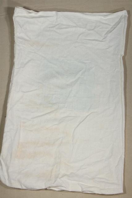 photo of vintage farm seed advertising, print cotton feed sack fabric bag from Jung's Seeds #3