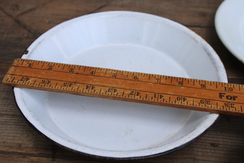 photo of vintage farmhouse primitive cloche rusty wire basket shoo fly screen w/ old ironstone plate or pie pan #3