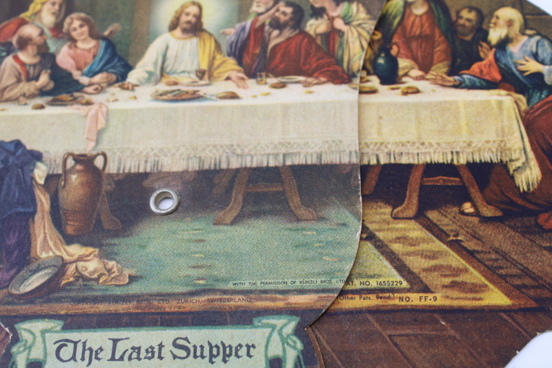 photo of vintage funeral fan advertising Henry Hafemeister Watertown Wisconsin funerals & furniture, caskets  #2