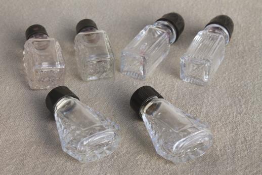 photo of vintage glass bottles lot - cosmetic jars & perfume bottles, fancy old perfumes #4