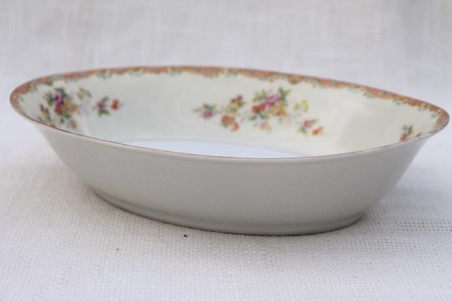 photo of vintage hand painted Made in Japan Esco fine china dinnerware, service for 8 #2