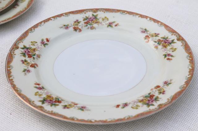 photo of vintage hand painted Made in Japan Esco fine china dinnerware, service for 8 #8