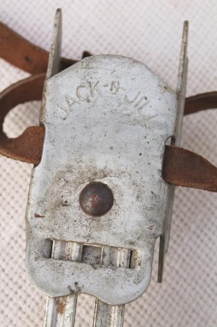 photo of vintage ice skates, double blade beginner's training safety skates for children #9