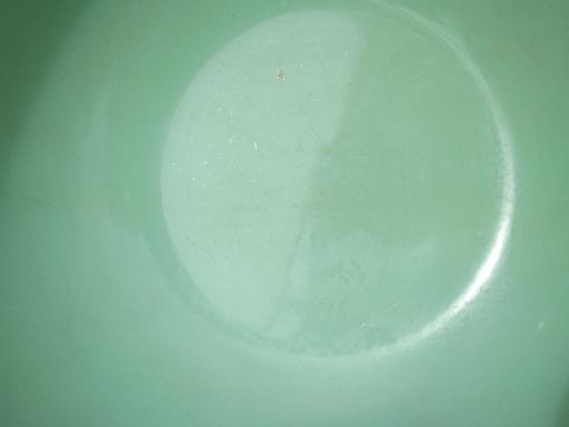 photo of vintage jadite green Fire-King jadeite soup stew chili bowls set of 4  #5