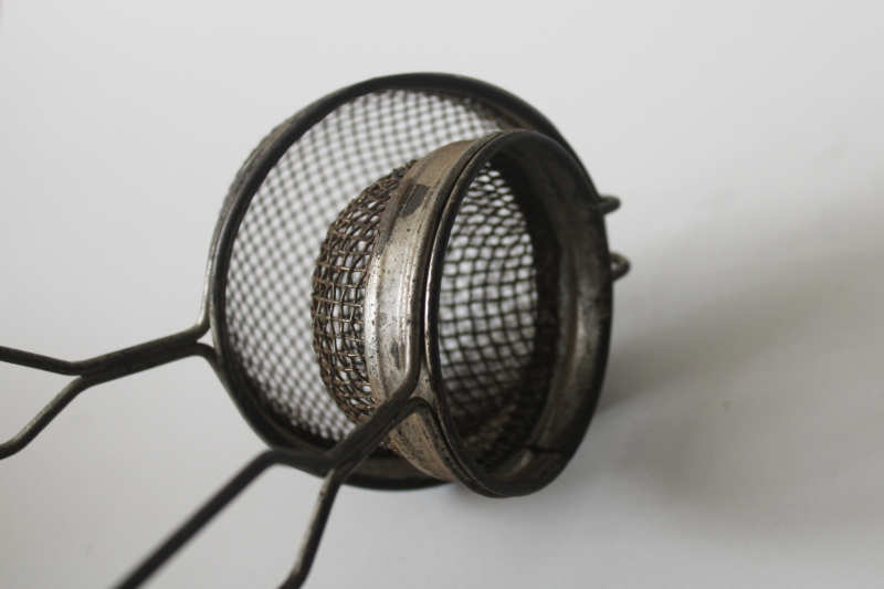 photo of vintage kitchen utensil, nest shape wire basket for frying potatoes, deep fry hash browns  #5