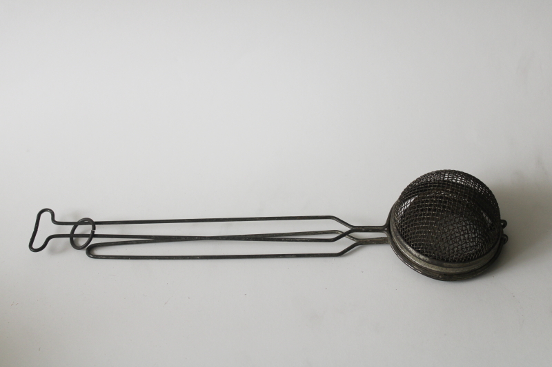 photo of vintage kitchen utensil, nest shape wire basket for frying potatoes, deep fry hash browns  #6