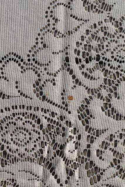 photo of vintage lace tablecloth in original box, shabby cottage chic romantic bohemian style #2