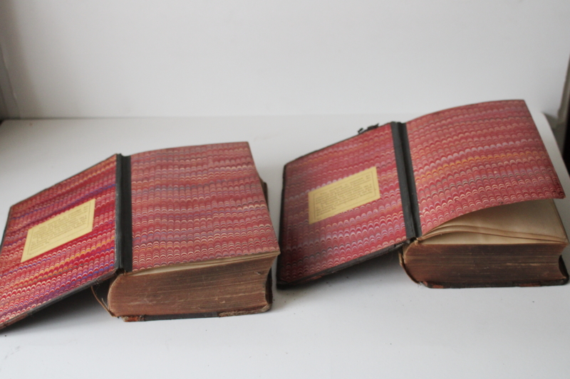 photo of vintage leather bound textbooks Mechanical & Electrical Engineering Scranton technical course books early 1900s  #2