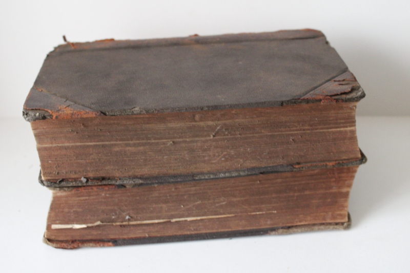 photo of vintage leather bound textbooks Mechanical & Electrical Engineering Scranton technical course books early 1900s  #7