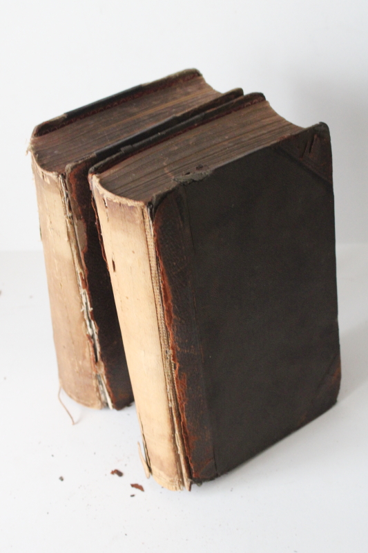 photo of vintage leather bound textbooks Mechanical & Electrical Engineering Scranton technical course books early 1900s  #8