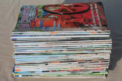 photo of vintage magazine back issues lot farm collector tractor equipment & antique engine magazines #3