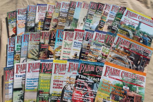 photo of vintage magazine back issues lot farm collector tractor equipment & antique engine magazines #4