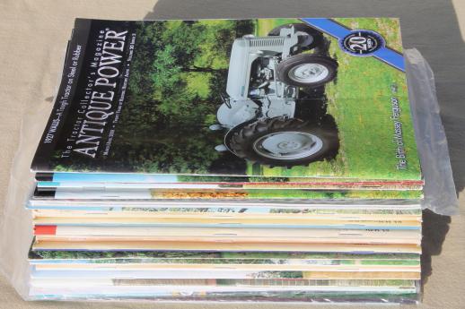 photo of vintage magazine back issues lot farm collector tractor equipment & antique engine magazines #11