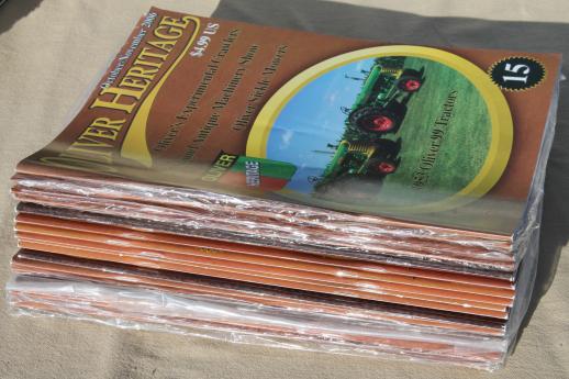 photo of vintage magazine back issues lot farm collector tractor equipment & antique engine magazines #13