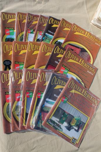 photo of vintage magazine back issues lot farm collector tractor equipment & antique engine magazines #14