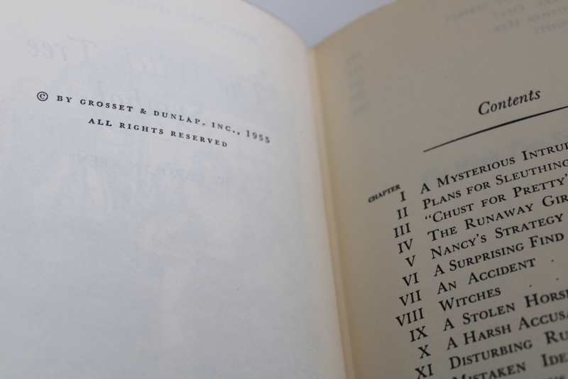 Nancy Drew #33: The Witch Tree Symbol – Classic Mystery Hardcover By Carolyn Keene