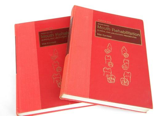 photo of vintage medical dental books on clinical dentistry Mouth Rehabilitation #1