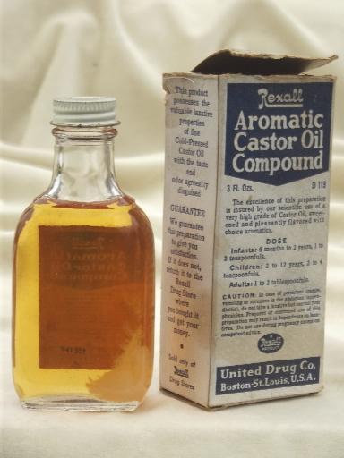 photo of vintage medicine bottles lot, old United Drugs / Rexall pharmacy labels #10