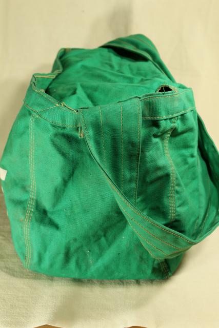 photo of vintage messenger bag, big crossbody shoulder bag for newspaper delivery Sterling Rock Falls Illinois #11